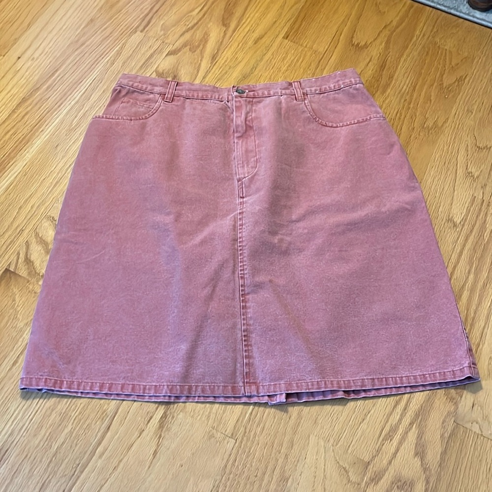 Murray’s Toggery Classic Nantucket red skirt Size 14